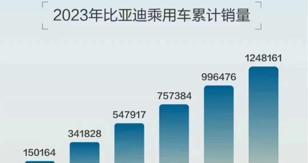 比亚迪2023上半年卖出125万辆，比亚迪做对了什么？